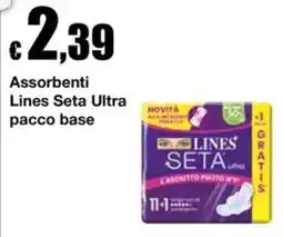 Sì con te Supermercati Assorbenti Lines Seta Ultra offerta