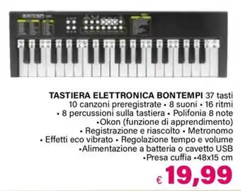 TASTIERA ELETTRONICA BONTEMPI