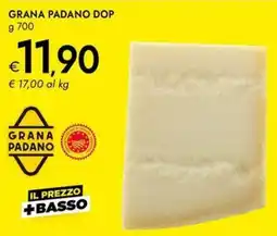 Bennet Grana Padano DOP offerta