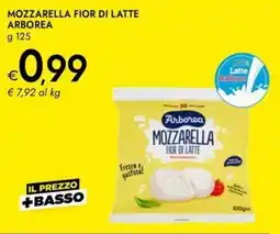 Bennet Mozzarella Fior di Latte Arborea offerta
