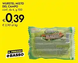 Bennet WURSTEL MISTO DEL CAMPO offerta