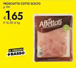 Bennet gli Affettati Prosciutto Cotto Scelto offerta