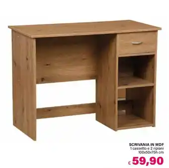 SCRIVANIA IN MDF