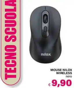 Il Gigante Mouse NiloX Wireless nero offerta