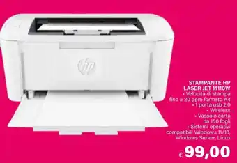Hp Stampante hp laser jet M110W