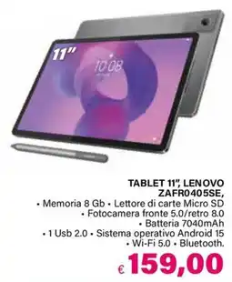 Il Gigante TABLET 11", LENOVO offerta