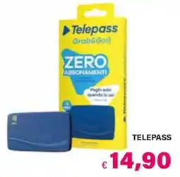 Il Gigante Telepass Grab&Go Zero Abbonamenti offerta