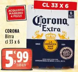 Rossotono Carrefour Corona Extra Birra offerta