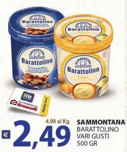 Supermercati Bruscoli Sammontana Barattolino offerta