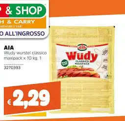 Stop&Shop AIA Wudy wurstel classico offerta
