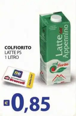 Supermercati Bruscoli Latte PS col fiorito offerta