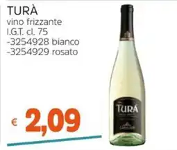 Stop&Shop TURÀ vino frizzante offerta