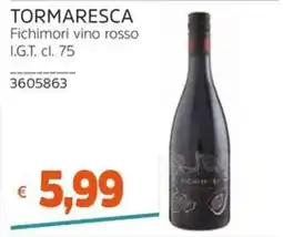Stop&Shop TORMARESCA Fichimori vino rosso offerta
