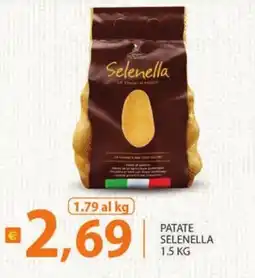 Supermercati Bruscoli PATATE SELENELLA offerta