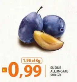 Supermercati Bruscoli SUSINE ALLUNGATE offerta