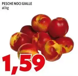 MEGA PESCHE NOCI GIALLE offerta
