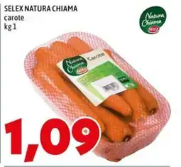 MEGA SELEX NATURA CHIAMA carote offerta