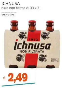 Stop&Shop ichnusa birra non filtrata offerta