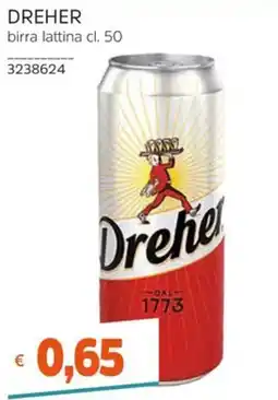 Stop&Shop DREHER birra lattina offerta