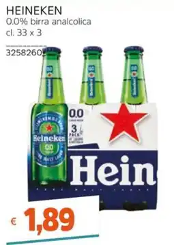 Stop&Shop Heineken 0.0% birra analcolica offerta