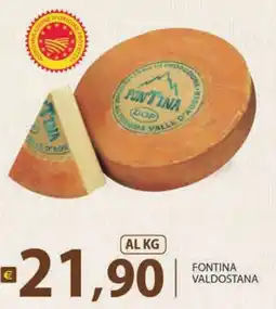 Supermercati Bruscoli FONTINA VALDOSTANA offerta