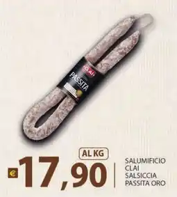 Supermercati Bruscoli Salsiccia Passita Oro Clai offerta