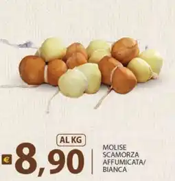 Supermercati Bruscoli MOLISE SCAMORZA AFFUMICATA/BIANCA offerta