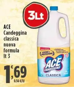 Rossotono Carrefour ACE Candeggina classica offerta