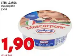 MEGA Mascarpone sterilgarda offerta