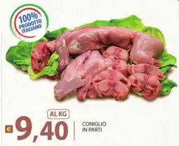 Supermercati Bruscoli CONIGLIO IN PARTI offerta