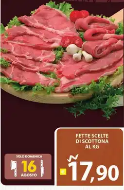 Supermercati Bruscoli Fette scelte di scottona offerta
