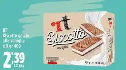Rossotono Carrefour Biscotto vaniglia offerta
