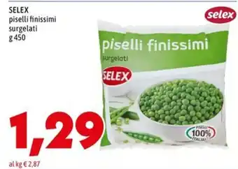 SELEX piselli finissimi surgelati