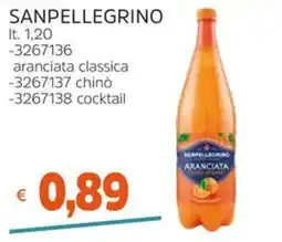 Stop&Shop SANPELLEGRINO aranciata classica offerta