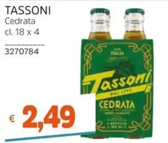 Stop&Shop Tassoni Cedrata offerta