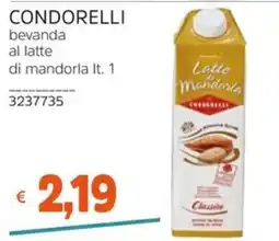 Stop&Shop CONDORELLI bevanda al latte di mandorla offerta