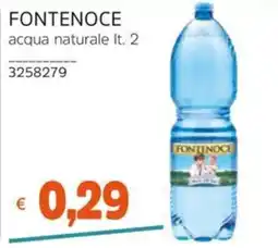 Stop&Shop FONTENOCE acqua naturale offerta