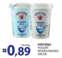 Supermercati Bruscoli VIPITENO YOGURT offerta