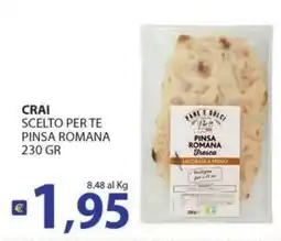 Supermercati Bruscoli CRAI PINSA ROMANA offerta