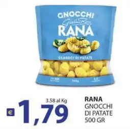 Supermercati Bruscoli Gnocchi Rana offerta