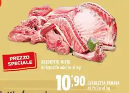 Rossotono Carrefour ASSORTITO MISTO di Agnello adulto offerta