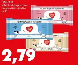 MEGA salviette detergenti cane offerta