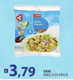 Supermercati Bruscoli CRAI Paella di pesce offerta