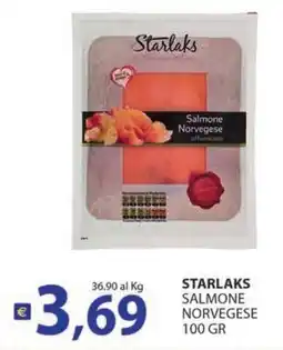 Supermercati Bruscoli STARLAKS SALMONE NORVEGESE offerta