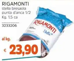 Stop&Shop RIGAMONTI stella bresaola offerta