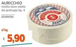Stop&Shop AURICCHIO ricotta dura salata offerta