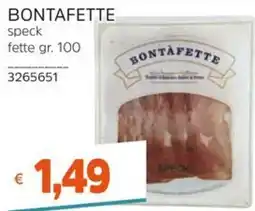 Stop&Shop BONTÀFETTE speck offerta