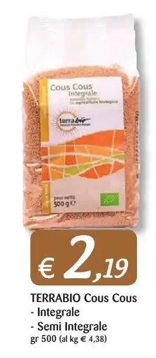 Supermercati Bruscoli TERRABIO Cous Cous offerta