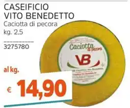 Stop&Shop Caciotta di pecora Vito Benedetto offerta