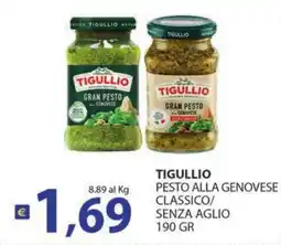 Supermercati Bruscoli TIGULLIO PESTO ALLA GENOVESE CLASSICO offerta